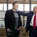 ARCHIVO – El CEO de Tesla y SpaceX, Elon Musk, izquierda, y el entonces candidato presidencial republicano y expresidente, Donald Trump, asisten a un evento de campaña en el Butler Farm Show, el 5 de octubre de 2024, en Butler, Pensilvania. (AP Foto/Alex Brandon, Archivo)