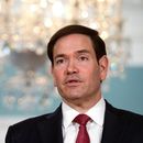ARCHIVO – El secretario de Estado de Estados Unidos, Marco Rubio, hace una declaración a reporteros durante su reunión con el ministro de Exteriores armenio Ararat Mirzoyan en el Departamento de Estado en Washington, el martes 13 de enero de 2026. (AP Foto/Cliff Owen, Archivo)