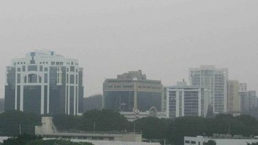 el polvo del sahara limitara la formacion de lluvias en la isla