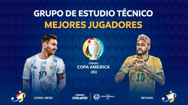 la conmebol eligio a messi y neymar como los mejores jugadores de la copa america