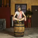 Esta imagen difundida por Warner Bros. Discovery muestra a Pablo Cruz en una escena de la serie Chespirito: Sin querer queriendo. (Warner Bros. Discovery via AP)