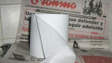 Cubanos no tendrán papel higiénico