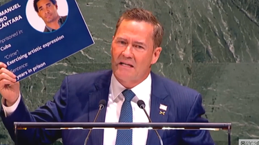eeuu desenmascara al regimen de cuba ante la onu : mostro los rostros de varios presos politicos cubanos