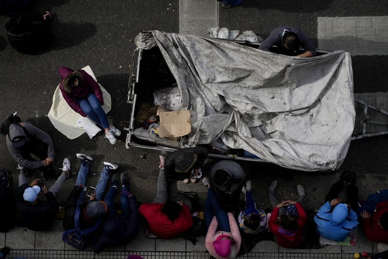 AMS-GEN ARGENTINA-PROTESTA