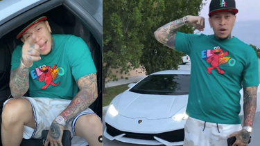 el chulo cumple su sueno de comprarse un lamborghini huracan