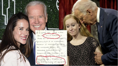 joe biden acusado de pedofilia con el diario de su hija ashley como supuesta prueba