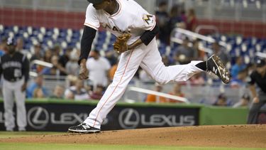 Dominicano Ureña domina a Rockies en triunfo de Marlins