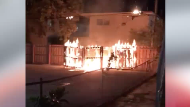 queman contenedores de basura en la pequena habana