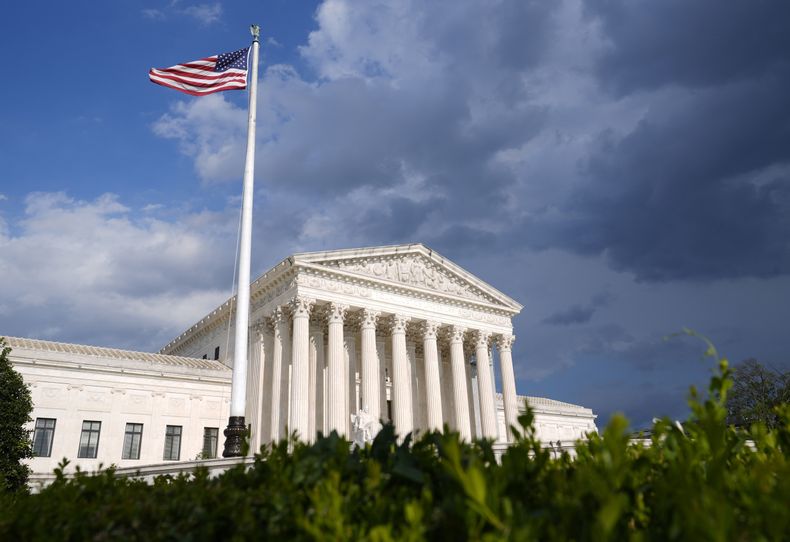 La sede de la Corte Suprema de Estados Unidos en Washington el 30 de junio del 2024. (AP foto/Susan Walsh)