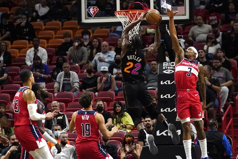 Butler logra 32 puntos y Heat vence 112-97 a Wizards