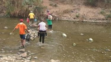dos venezolanos murieron un paso fronterizo ilegal