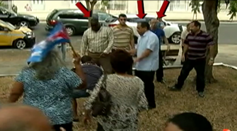 Identificados agresores castristas