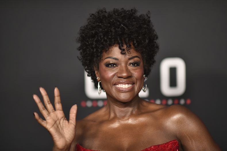 Viola Davis llega al estreno de G20 el jueves 27 de marzo de 2025, en el Teatro Chino TCL de Los Ángeles. (Foto Richard Shotwell/Invision/AP)