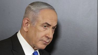 El primer ministro israelí Benjamin Netanyahu durante una conferencia de prensa en Jerusalén, el miércoles 4 de septiembre de 2024. (Abir Sultan/Pool via AP)