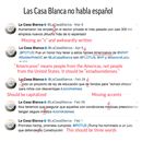 La Casa Blanca de Trump no habla español