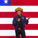 Elon Musk en un evento político en Green Bay, Wisconsin, el 30 de marzo del 2025. (AP foto/Jeffrey Phelps)