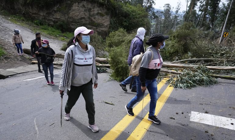 Ecuador: paro nacional contra políticas del presidente Lasso