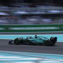 Fernando Alonso al volante de un Aston Martin durante el Gran Premio de Miami, el domingo 7 de mayo de 2023, en Miami Gardens, Florida. (AP Foto/Rebecca Blackwell)