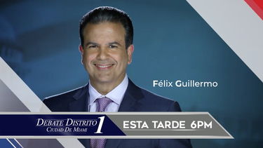 america teve tendra esta tarde el debate con los candidatos del distrito 1 de la ciudad de miami