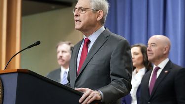 El secretario de Justicia de EEUU, Merrick Garland, en Washington el 6 de diciembre de 2023. (Foto AP/Mark Schiefelbein)