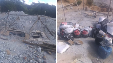 camagüey: autoridades intervienen una mina ilegal de oro 