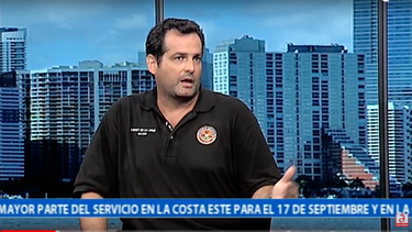 entrevista con el alcalde de hialeah gardens yioset de la cruz sobre el paso del huracan irma