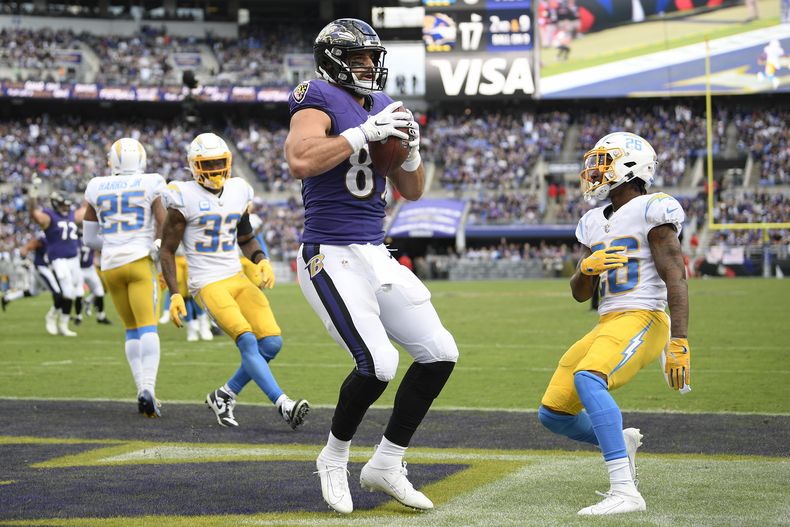DEP-NFL CHARGERS-RAVENS