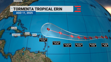florida en alerta: se forma la tormenta tropical erin y podria convertirse en el primer huracan del 2025