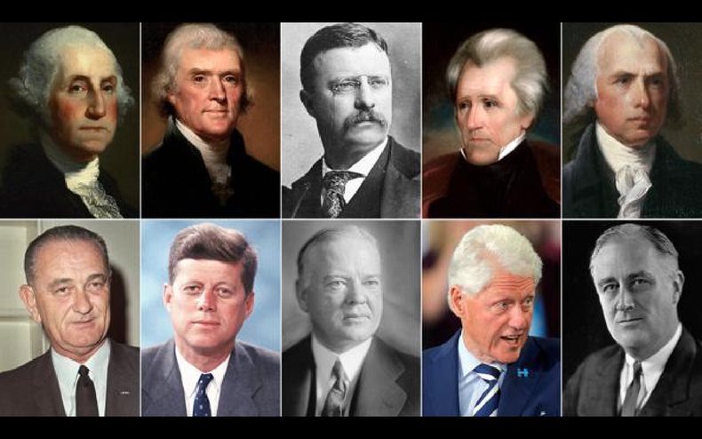 presidentes de EEUU