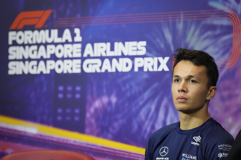 DEP-AUT F1-SINGAPUR ALBON