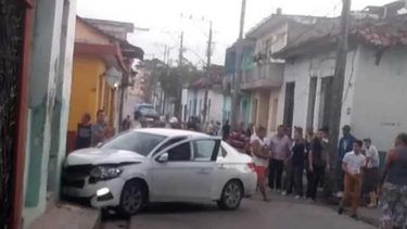 persecucion policial en s. spiritus provoca aparatoso accidente