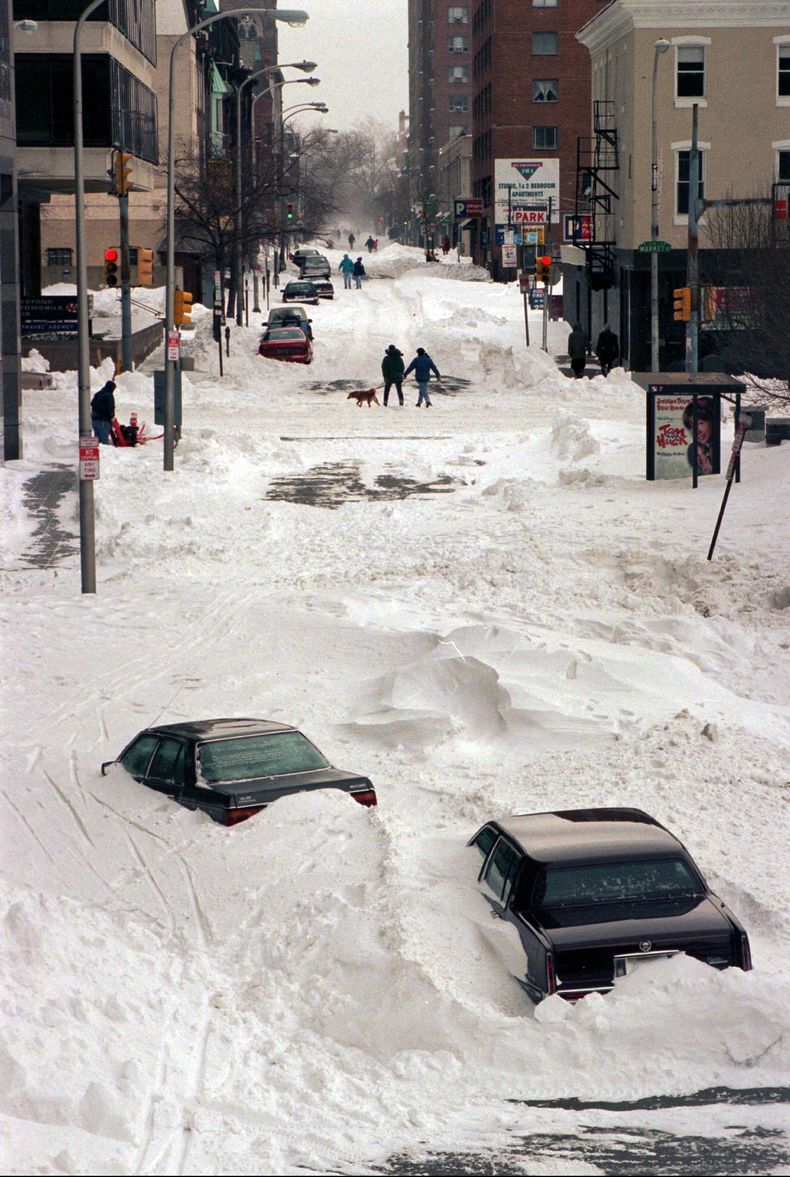 las peores fotos de tormentas de nieve