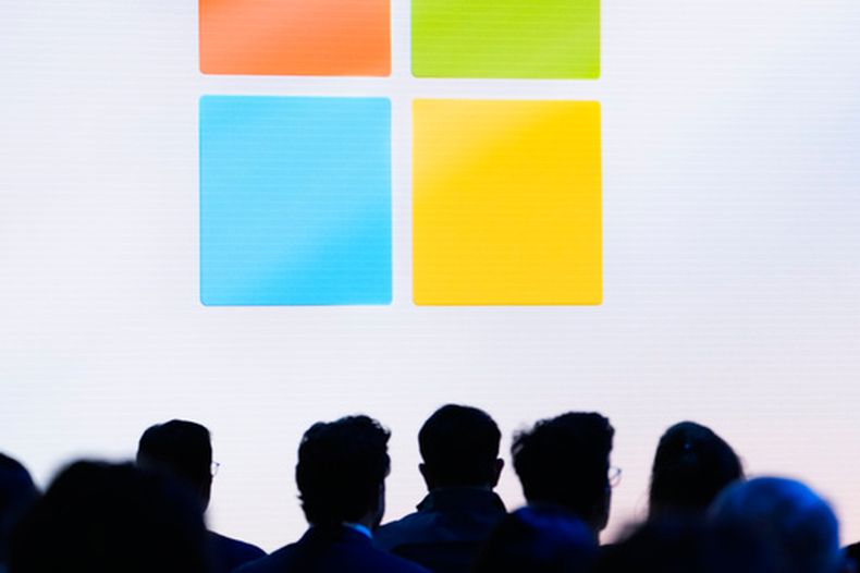 Asistentes a la conferencia Build sobre el asistente de inteligencia artificial Copilot en la sede de Microsoft en Redmond, Washington, el 20 de mayo del 2024. (AP foto/Lindsey Wasson)