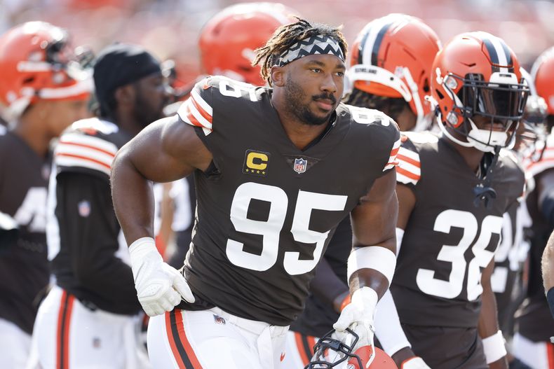 DEP-NFL BROWNS-GARRETT