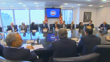 donald trump se reunio en nueva york con los directivo de empresas de tecnologia