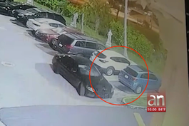 familia cubana recien llegada a miami victima de un robo: ladron en cuestion de segundos se lleva el catalitico de su auto