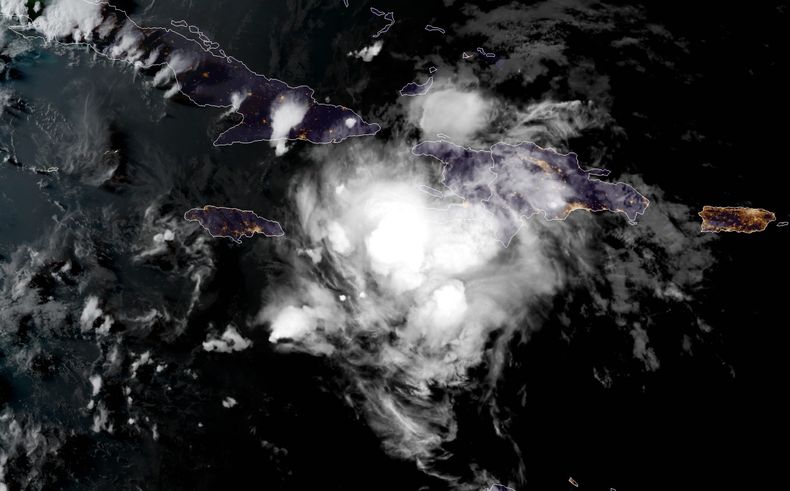 La Tormenta Tropical Elsa se acerca al oriente de Cuba. (NHC)