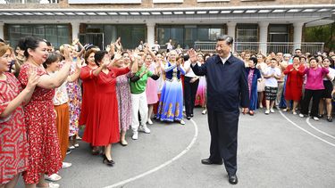 presidente chino visita xinjiang tras detenciones polemicas