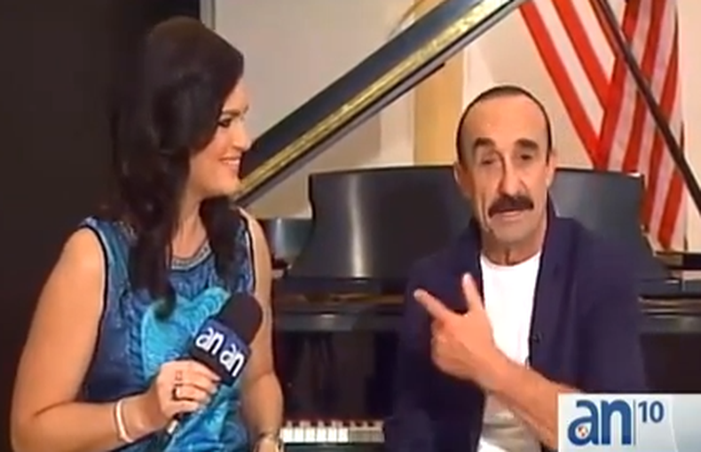 Marlen Gonzalez entrevisto para el dia de San Valentin a Raúl di Blasio el pianista argentino.d de Zapala,