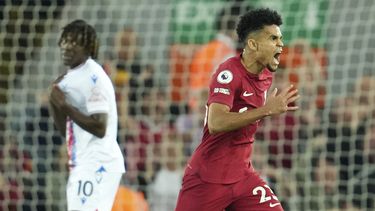 Gol de Díaz le da a Liverpool empate 1-1 ante Crystal Palace