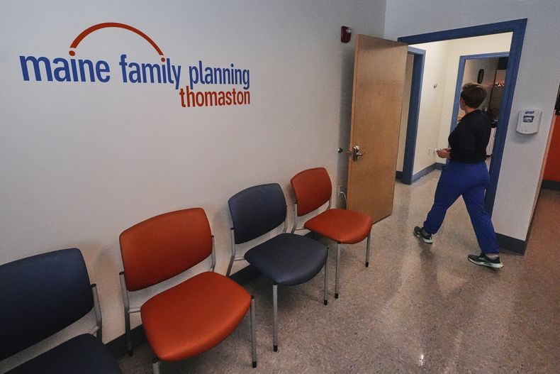 Un consultorio de Maine Family Planning in Thomaston, Maine, el 15 de julio del 2025. (AP foto/Charles Krupa)