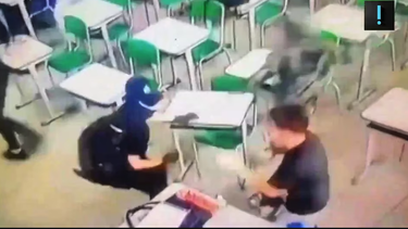 un alumno asesino a una profesora e hirio otras cinco personas a punaladas en una escuela de san pablo