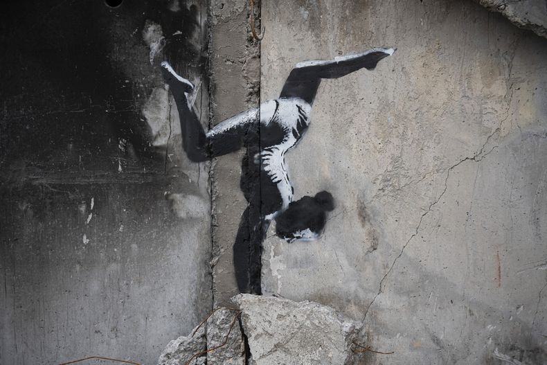 ESP-ART BANKSY-UCRANIA