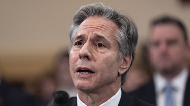El secretario de Estado Antony Blinken comparece ante una comisión del Congreso en Wahington el 11 de diciembre de 2024. (AP foto/J. Scott Applewhite)