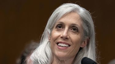 Susan Monarez, ex directora de los Centros para el Control y la Prevención de Enfermedades, en el Capitolio en Washington el 17 de septiembre 2025. (AP foto/Jose Luis Magana)