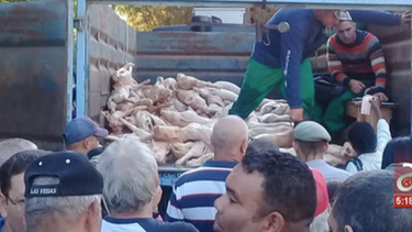 a visperas del ano nuevo regimen cubano vende carne de cerdo en condiciones insalubres
