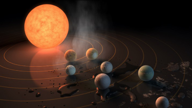 en que se parecen a la tierra los 7 nuevos exoplanetas anunciados por la nasa