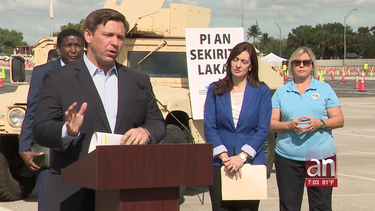 gobernador de florida dicto la cuarentena obligatoria para todos los habitantes del estado