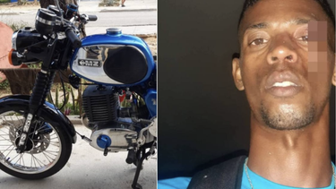 brutal asalto en santiago de cuba: joven golpeado y despojado de su moto en el salao