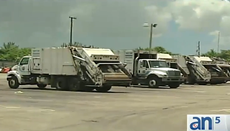 El gobierno de Hialeah ha decidido privatizar los servicios de recogida de basura.